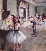 Edgar Degas The Dance Class Spain oil painting artist